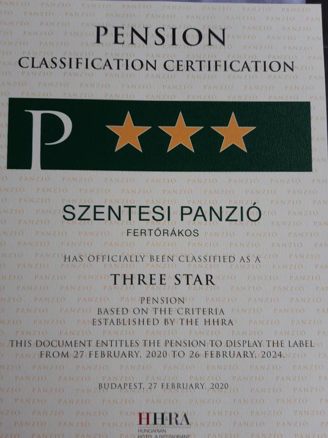 Szentesi Panzio Bed and Breakfast Fertőrákos Exteriör bild
